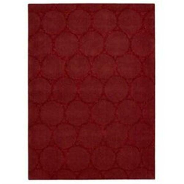 Joseph Abboud Monterey- Mtr03- Red- 3.5 Ft. X 5.5 Ft. Rug 8979